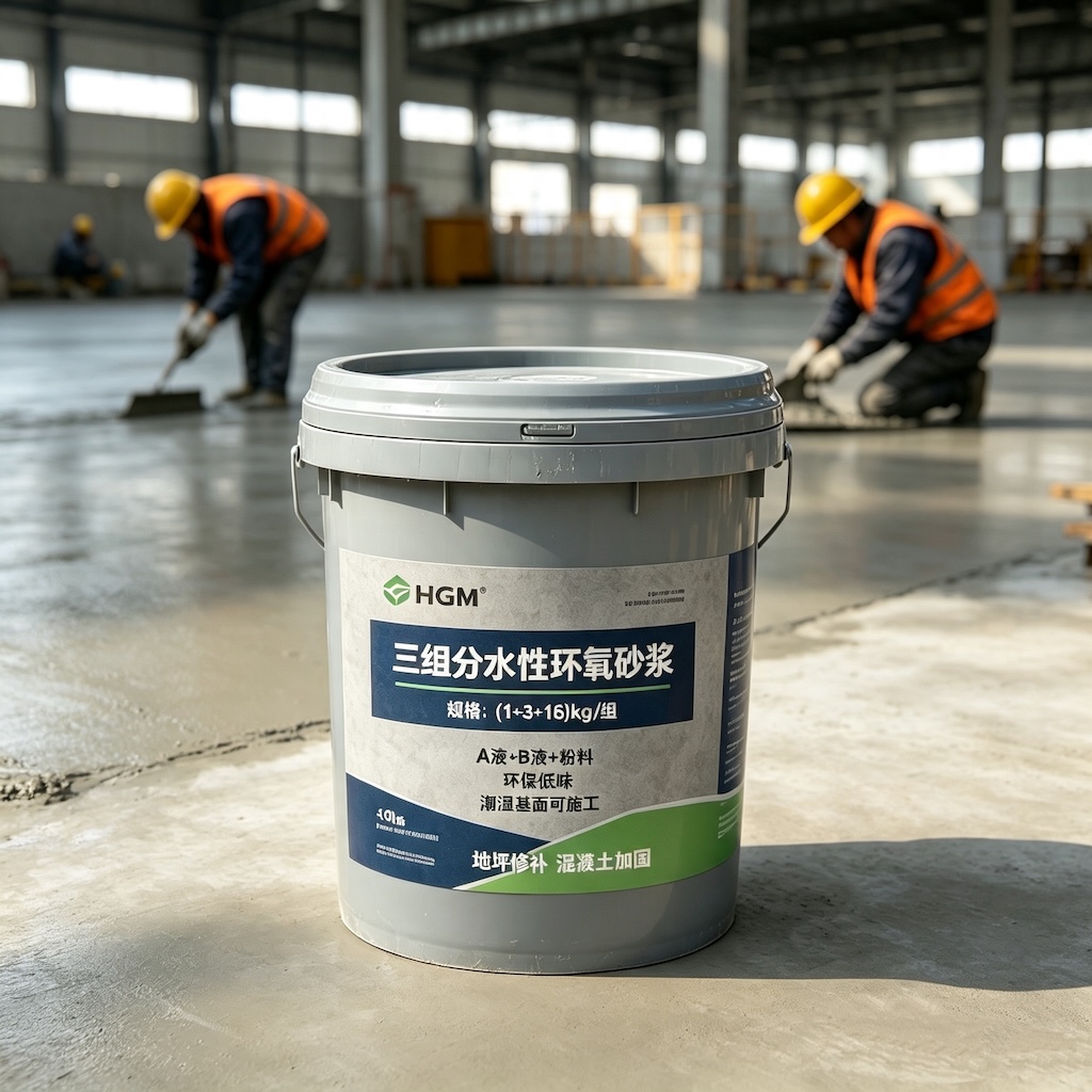 长清三组份水性环氧砂浆